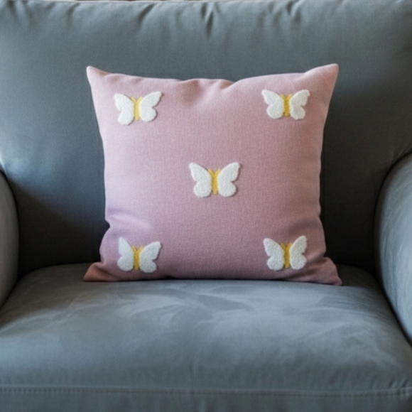 Other - NWOT🦋Bufferfly Square Pillow